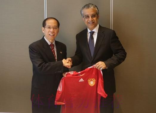 张剑、林晓华拜访亚足联新任主席萨尔曼 张剑、林晓华拜访亚足联新任主席萨尔曼